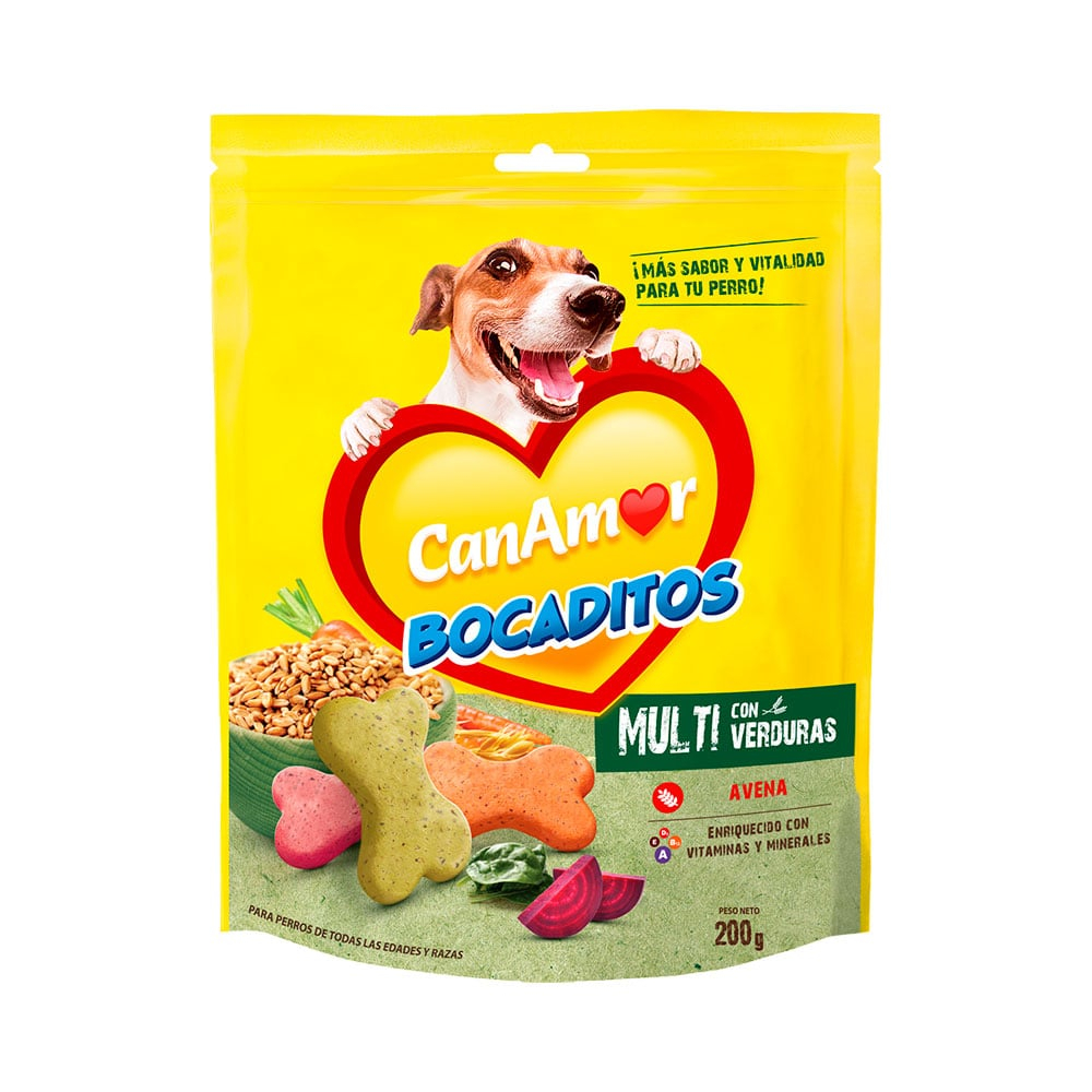 BOCADITOS MULTI CANAMOR 200G